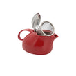 Load image into Gallery viewer, Tea Pot Set (Red) with Organic Japanese Matcha Genmaicha Tea Bundle