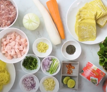 Quốc Việt Foods® Recipes - Cốt Súp Hoành Thánh® Brand (Wonton Soup Base)