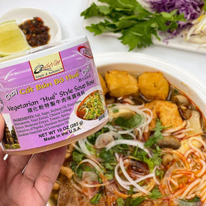 Cốt Bún Bò Huế® Chay Brand (Vegetarian "Hue" Style Soup Base) 10-oz