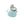 Load image into Gallery viewer, Tea Pot Set (Blue) with Organic Jasmine Extra Special Green Tea
