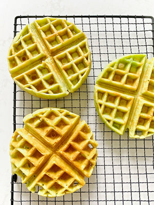 Vietnamese Style Pandan Waffle Mix